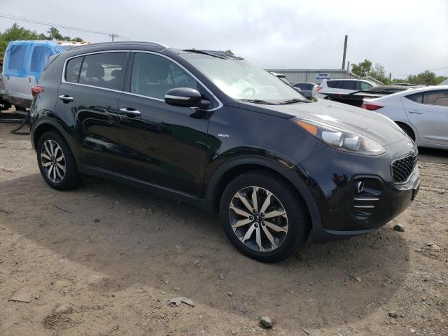 KNDPNCAC4H7151923 - 2017 KIA SPORTAGE EX BLACK photo 4