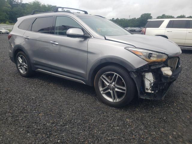 KM8SRDHF3JU271820 - 2018 HYUNDAI SANTA FE SE ULTIMATE GRAY photo 4