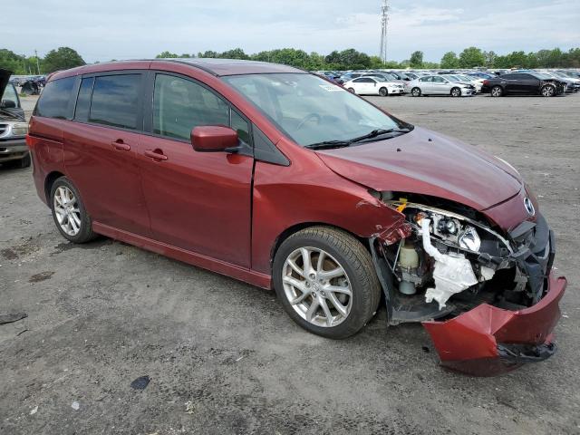 JM1CW2DLXC0136460 - 2012 MAZDA 5 RED photo 4