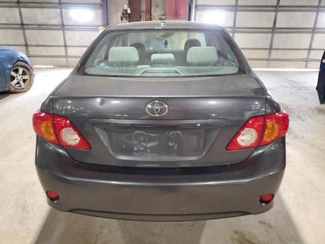 JTDBL40E899084323 - 2009 TOYOTA COROLLA BASE GRAY photo 6