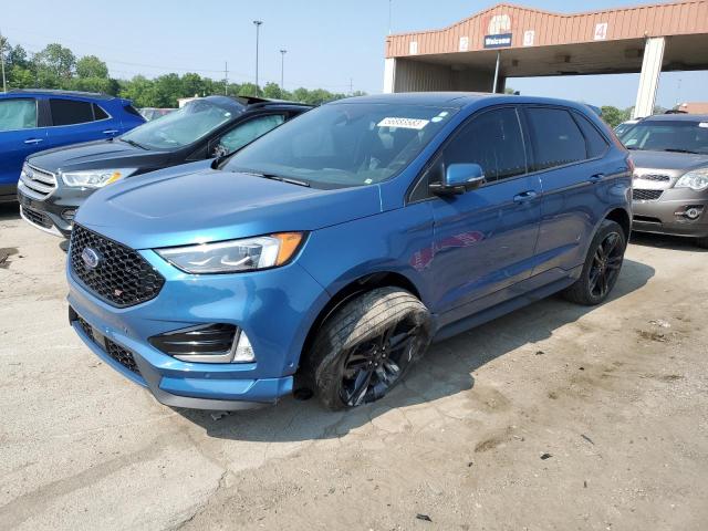 2FMPK4AP5LBB33590 - 2020 FORD EDGE ST BLUE photo 1