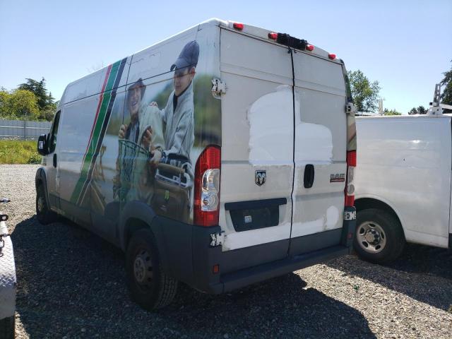 3C6TRVDG8HE551861 - 2017 RAM PROMASTER 2500 HIGH WHITE photo 2