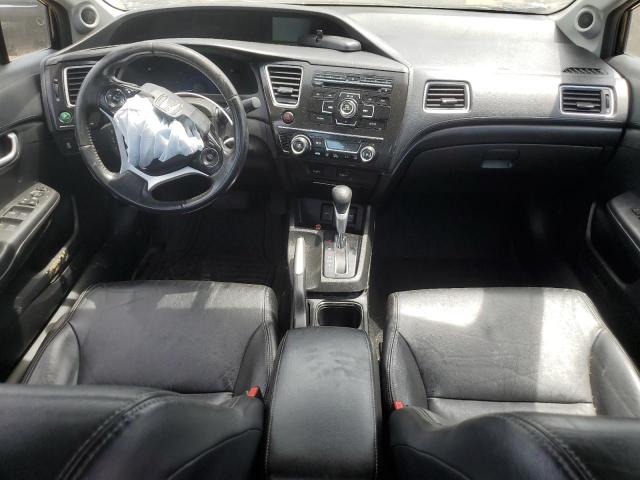 2HGFB2F97DH542477 - 2013 HONDA CIVIC EXL შავი ფოტო 8