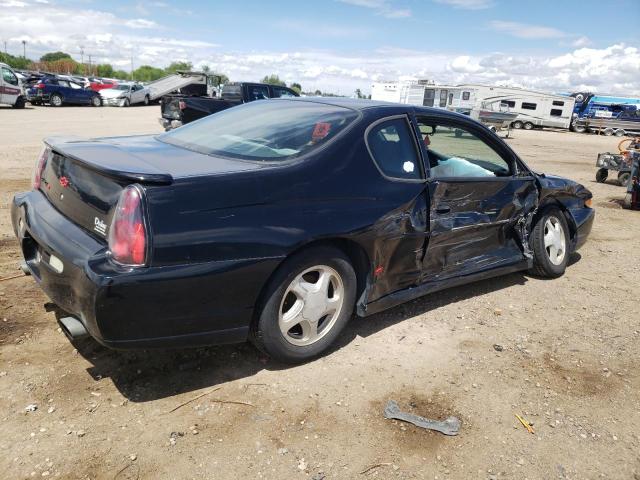 2G1WX12K749403472 - 2004 CHEVROLET MONTECARLO SS BLACK photo 3