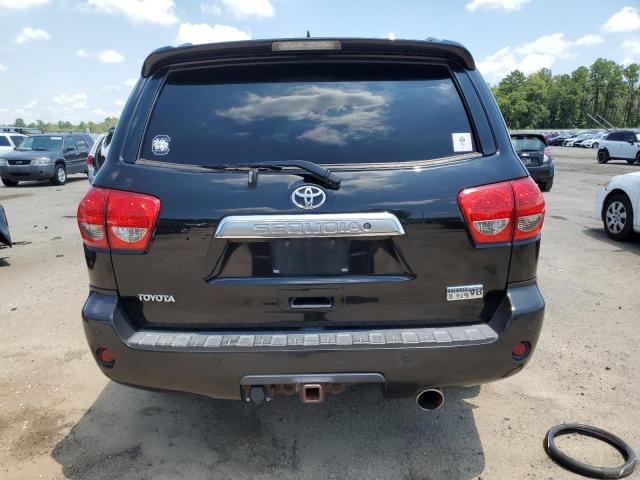 5TDYY5G12AS030798 - 2010 TOYOTA SEQUOIA PLATINUM BLACK photo 6