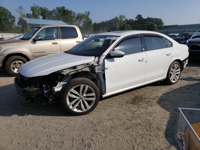 1VWLA7A37KC005044 - 2019 VOLKSWAGEN PASSAT WOLFSBURG WHITE photo 1