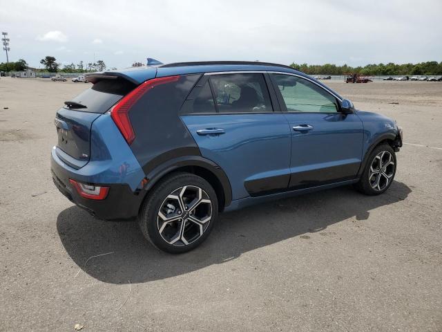 KNDCT3LE7P5039405 - 2023 KIA NIRO SX BLUE photo 3