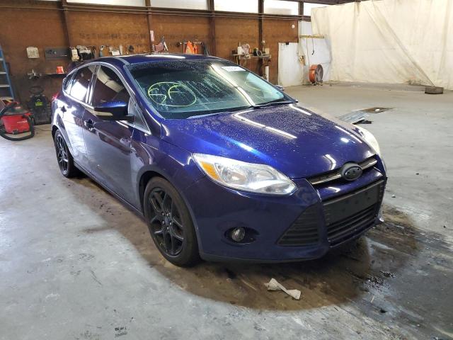 1FAHP3M23CL150043 - 2012 FORD FOCUS SEL BLUE photo 1