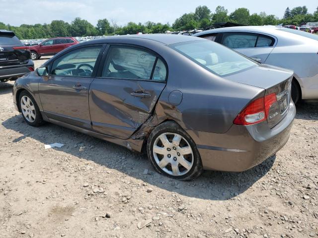 1HGFA16549L027683 - 2009 HONDA CIVIC LX GRAY photo 2