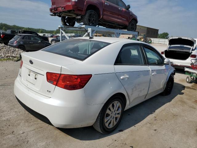 KNAFU4A25C5555181 - 2012 KIA FORTE EX WHITE photo 3