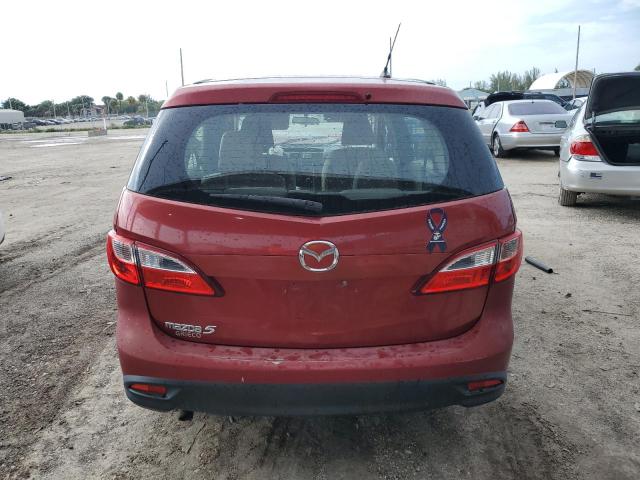 JM1CW2BL5E0166147 - 2014 MAZDA 5 SPORT RED photo 6