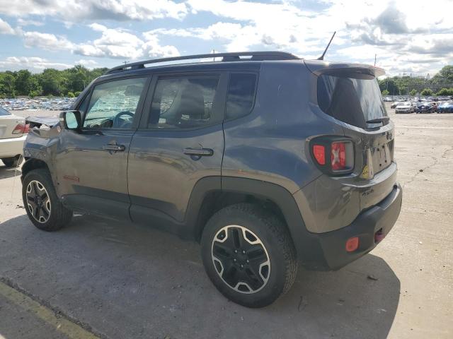 ZACCJBCB9HPG16787 - 2017 JEEP RENEGADE TRAILHAWK GRAY photo 2