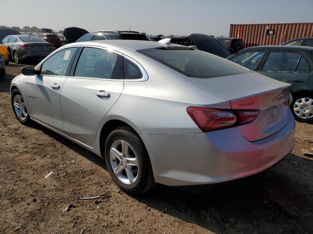 1G1ZD5ST4NF155910 - 2022 CHEVROLET MALIBU LT SILVER photo 2