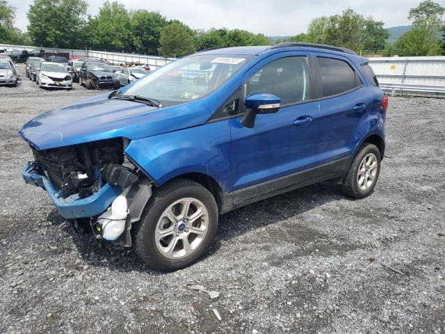 MAJ6P1UL5JC244894 - 2018 FORD ECOSPORT SE BLUE photo 1