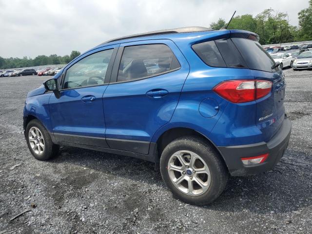 MAJ6P1UL5JC244894 - 2018 FORD ECOSPORT SE BLUE photo 2