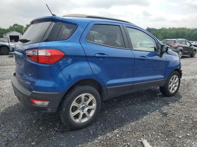 MAJ6P1UL5JC244894 - 2018 FORD ECOSPORT SE BLUE photo 3
