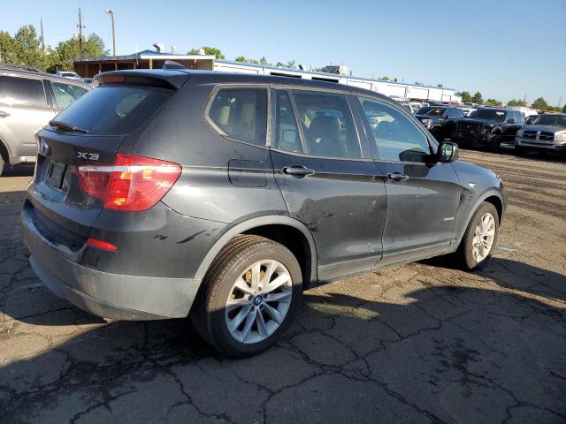 5UXWX9C54D0A09227 - 2013 BMW X3 XDRIVE28I BLACK photo 3