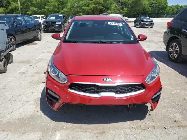 3KPF24ADXLE234381 - 2020 KIA FORTE FE RED photo 5