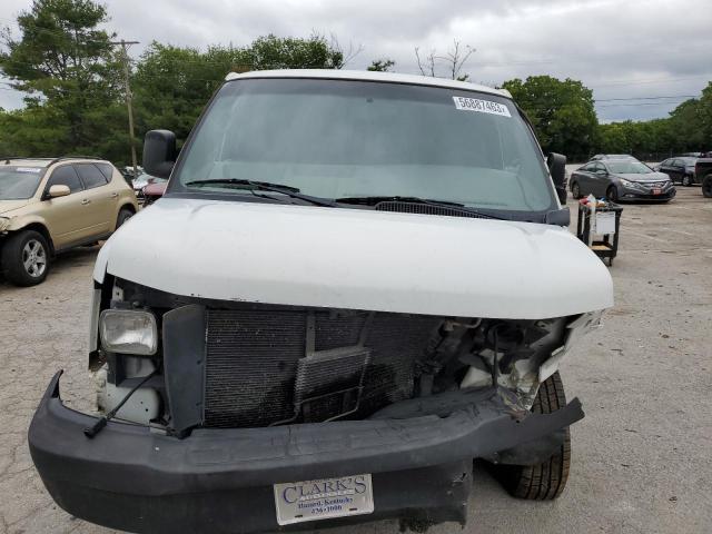 1GAZGPDG6A1158091 - 2010 CHEVROLET EXPRESS G2 LS WHITE photo 5