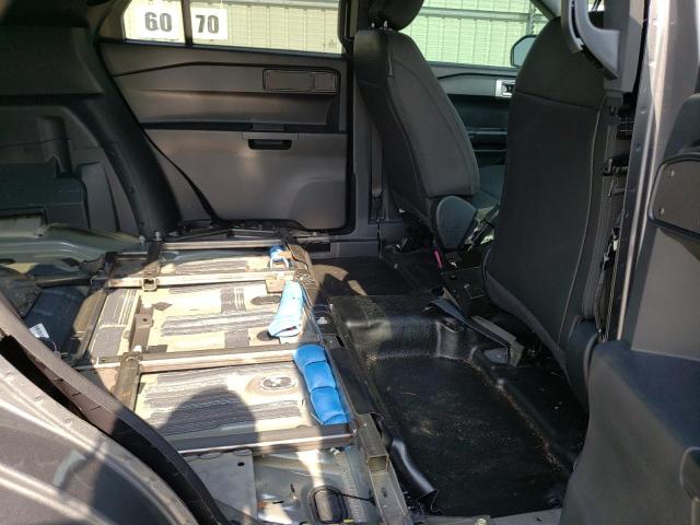 1FM5K8AC5NGA08371 - 2022 FORD EXPLORER POLICE INTERCEPTOR SILVER photo 11