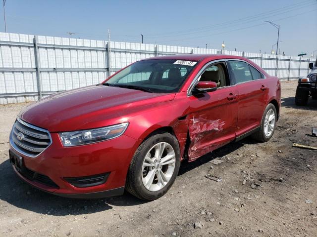 1FAHP2E86FG179935 - 2015 FORD TAURUS SEL RED photo 1