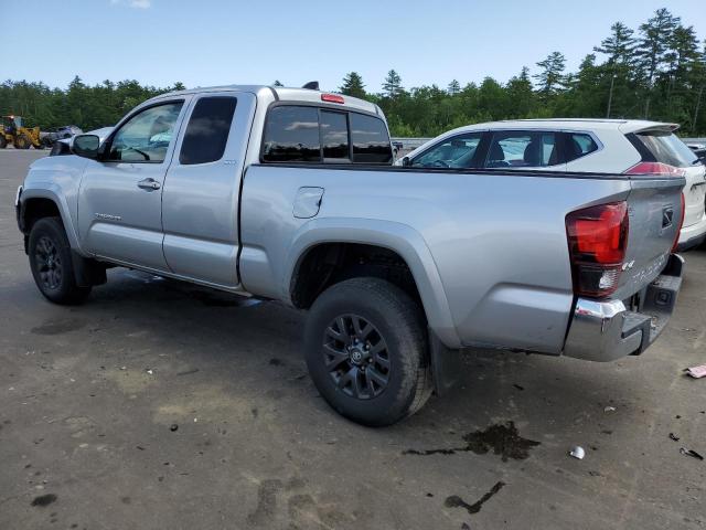 3TYSX5EN5NT015396 - 2022 TOYOTA TACOMA ACCESS CAB ვერცხლისფერი ფოტო 2