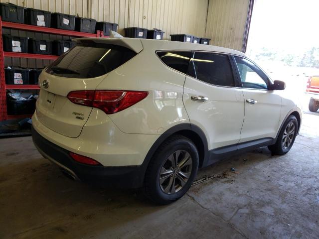 5XYZTDLB4EG159818 - 2014 HYUNDAI SANTA FE S WHITE photo 3