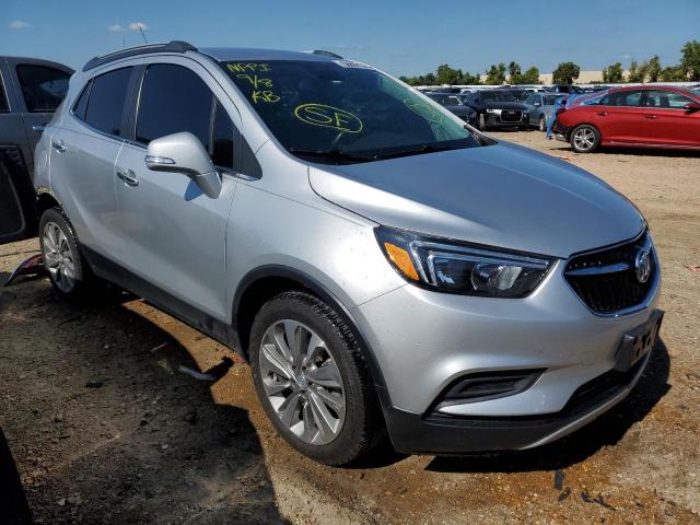 KL4CJASB8JB713405 - 2018 BUICK ENCORE PREFERRED SILVER photo 1