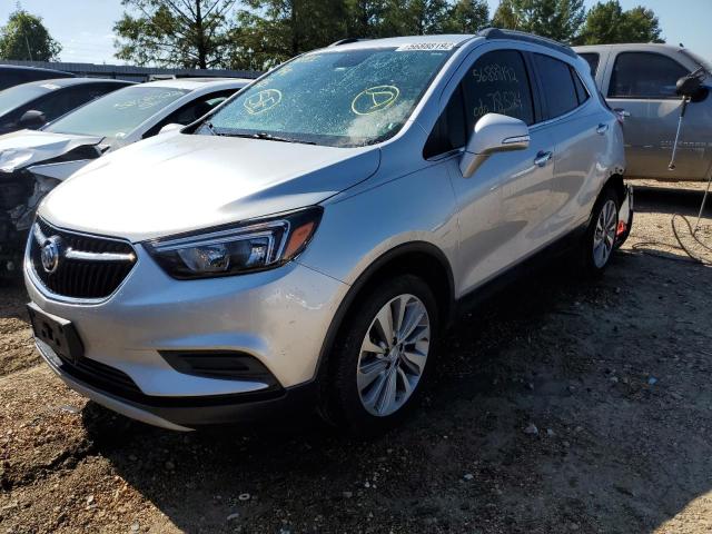 KL4CJASB8JB713405 - 2018 BUICK ENCORE PREFERRED SILVER photo 2