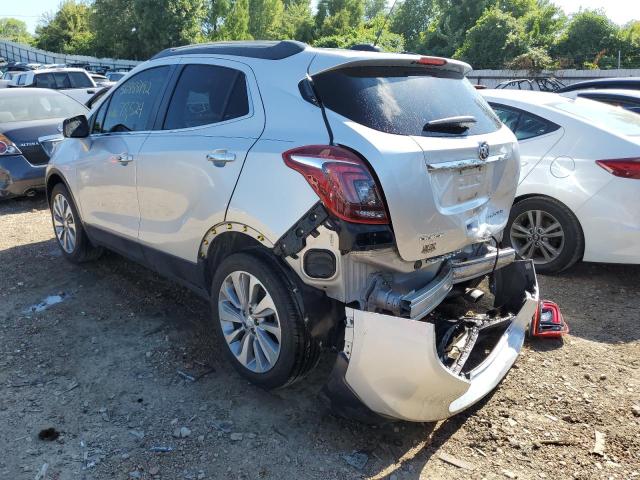 KL4CJASB8JB713405 - 2018 BUICK ENCORE PREFERRED SILVER photo 3