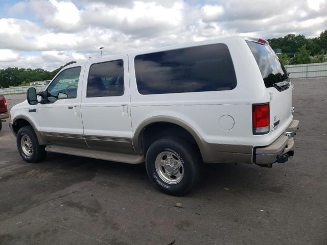 1FMNU43SXYED11329 - 2000 FORD EXCURSION LIMITED WHITE photo 2