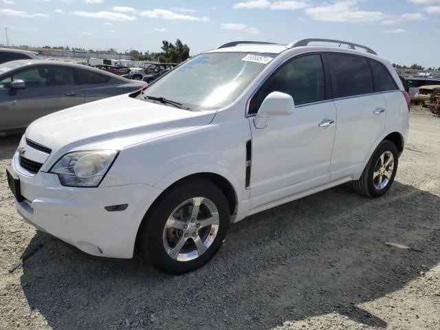 3GNAL3EK2DS600726 - 2013 CHEVROLET CAPTIVA LT WHITE photo 1