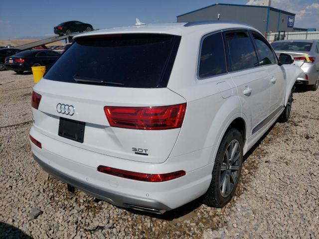 WA1VAAF77JD039198 - 2018 AUDI Q7 PRESTIGE WHITE photo 4