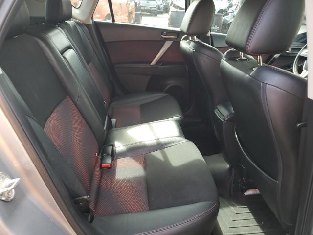 JM1BL1L39D1806317 - 2013 MAZDA SPEED 3 ვერცხლისფერი ფოტო 10