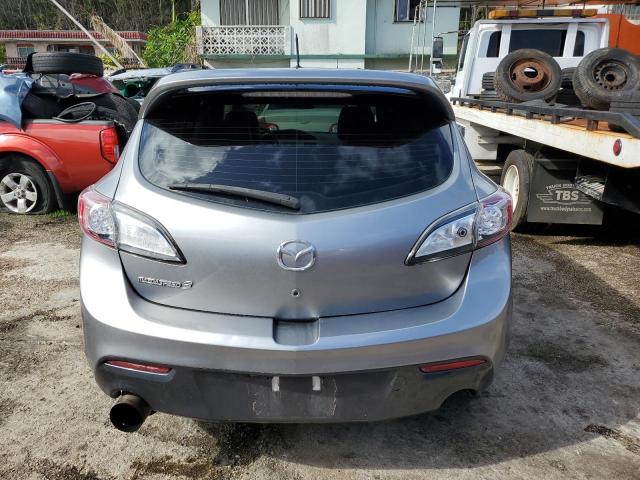 JM1BL1L39D1806317 - 2013 MAZDA SPEED 3 ვერცხლისფერი ფოტო 6