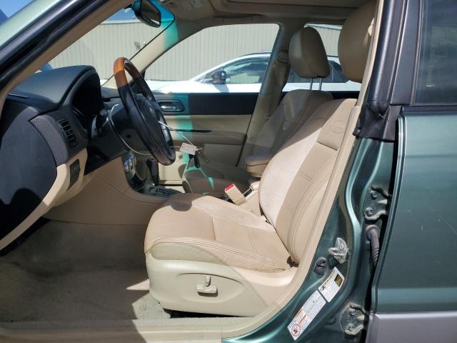 JF1SG67658H719104 - 2008 SUBARU FORESTER 2.5X LL BEAN GREEN photo 7