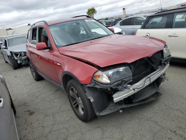 WBXPA934X6WG84789 - 2006 BMW X3 3.0I RED photo 4