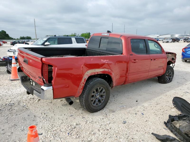 3TMBZ5DN4NM033492 - 2022 TOYOTA TACOMA DOUBLE CAB RED photo 3