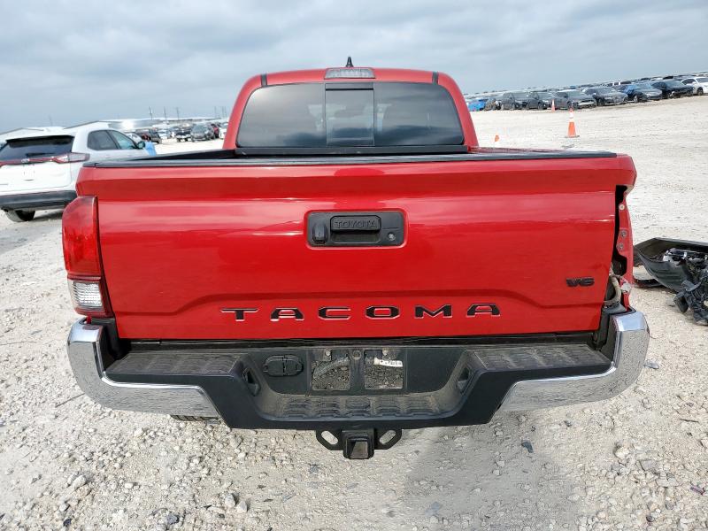 3TMBZ5DN4NM033492 - 2022 TOYOTA TACOMA DOUBLE CAB RED photo 6