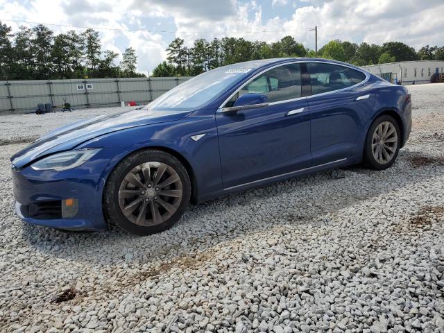 5YJSA1E27GF156618 - 2016 TESLA MODEL S Կապույտ լուսանկար 1