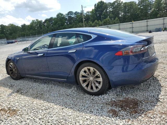 5YJSA1E27GF156618 - 2016 TESLA MODEL S Կապույտ լուսանկար 2