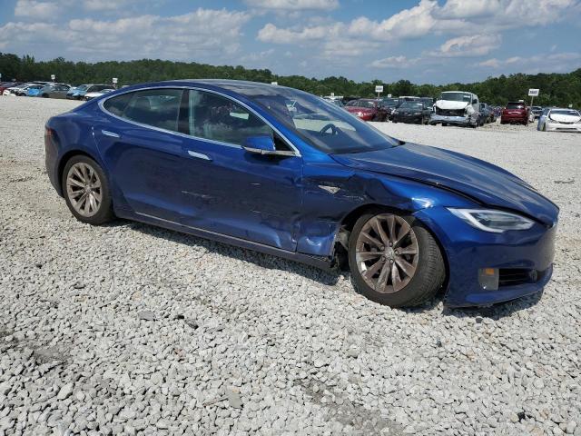 5YJSA1E27GF156618 - 2016 TESLA MODEL S Կապույտ լուսանկար 4