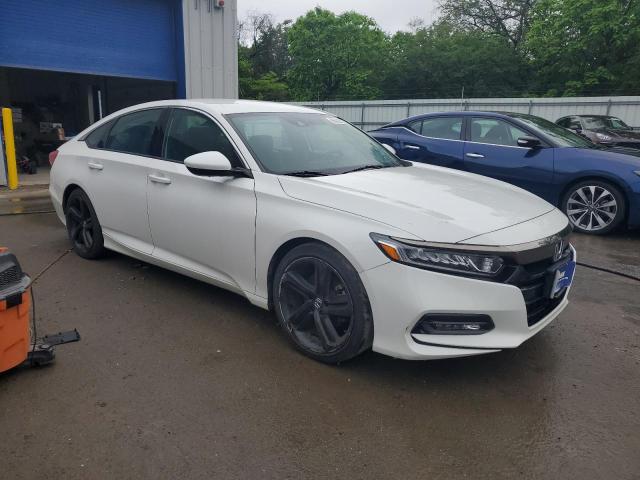 1HGCV1F30JA264502 - 2018 HONDA ACCORD SPORT Ақ фото 4
