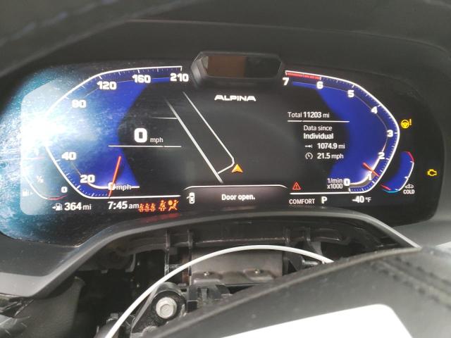 5UXCX6C19M9F84210 - 2021 BMW X7 ALPINA XB7 WHITE photo 9