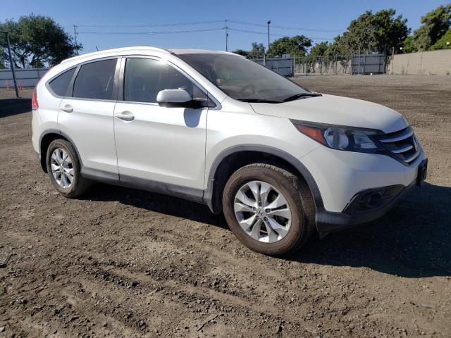 5J6RM3H73EL003618 - 2014 HONDA CR-V EXL WHITE photo 4