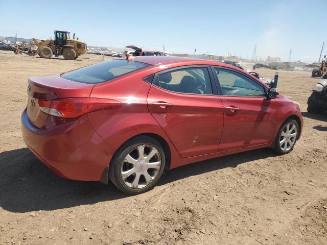 KMHDH4AEXCU381568 - 2012 HYUNDAI ELANTRA GLS RED photo 3