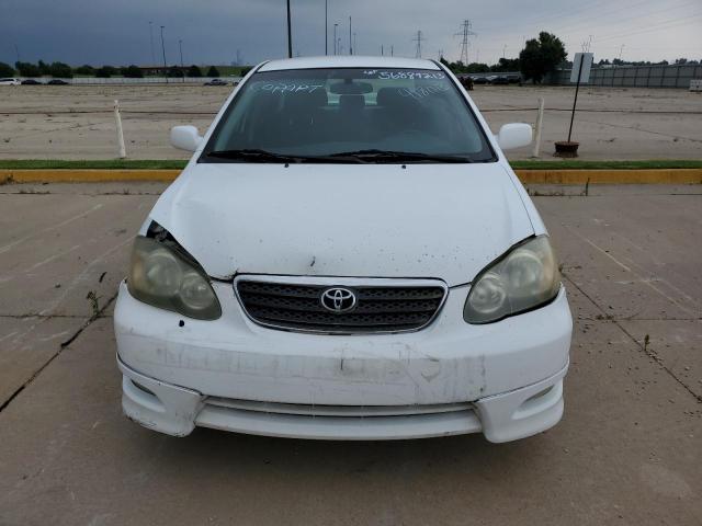 1NXBR32E95Z418013 - 2005 TOYOTA COROLLA CE WHITE photo 5