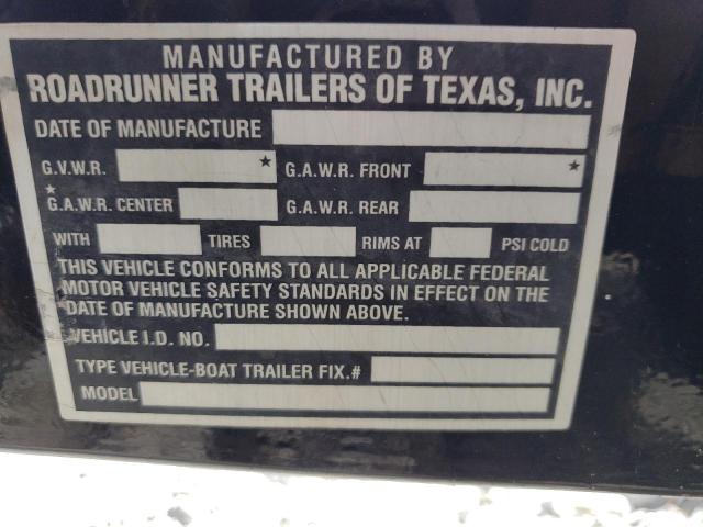 RR69063 - 2003 UTILITY TRAILER BLACK photo 10