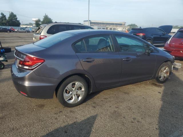 19XFB2F53FE271041 - 2015 HONDA CIVIC LX GRAY photo 3