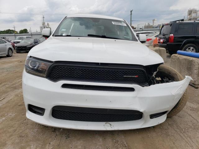 1C4RDJDG7KC582432 - 2019 DODGE DURANGO GT WHITE photo 5